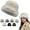 #018-beige, variant on Faux Fur Winter Bucket Hats for Women Fuzzy Warm Plush Nordic Style Hat Fashion Casual Fisherman Hats for Trips Ski