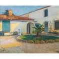 thumbnail image 3 of Paul Madeline 14x12 Black Modern Framed Museum Art Print Titled - The Artist's Daughter in the Garden in Taillebourg (1900), 3 of 5