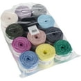 thumbnail image 1 of Hoooked Baby Zpagetti Ensemble de Fils de Coton Recyclé 7 Poids, Couleurs Mélangées, 12 Écheveaux, 1 of 2