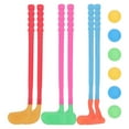thumbnail image 1 of LNGOOR 2 Sets of Children Golfs Kit Plastic Golf Club and Ball Set Random Color, 1 of 8