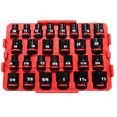 thumbnail image 2 of Milwaukee Shockwave Impact Duty 27-Piece Socket Set – 1/2” Drive SAE & Metric, 49-66-6804 2 of 5
