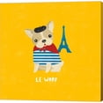 thumbnail image 2 of Metaverse Moira Hershey 'Good Dogs French Bulldog Bright' Canvas Art, 2 of 2