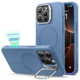 thumbnail image 1 of ESR - Funda para iPhone 16 Pro, de silicona, compatible con MagSafe, protección de grado militar, so, 1 of 8