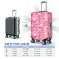 thumbnail image 4 of Goofa Love Pattern Luggage Covers For Suitcase,Suitcase Cover Protector Fit 18-32 Inch Luggage-Medium, 4 of 7
