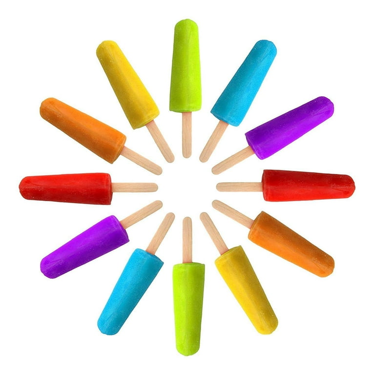  HEIHAK 1200 PCS 4.5 Inch Colored Popsicle Stick, 6