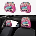 thumbnail image 1 of JOJO Siwa Funda Protectora Universal para Reposacabezas de Coche, Funda Elástica para Reposacabezas de Asiento de Auto, Funda de Tela Antipolvo, Accesorios de Interior 2 Piezas, 1 of 6