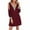 Z Wine, variant on Outfmvch Wedding Guest Dresses for Women Black Dress Cocktail Dresses for Women Little Black Dress Solid Color Active Fit Above-the-knee Long Sleeve Lightweight Round Neck Black L
