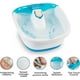 thumbnail image 2 of Spa para Pies Bubble Mate HoMedics con Control Táctil y Piedra Pómez Extraíble Azul FB-55H, 2 of 2