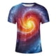 thumbnail image 5 of Tops para hombre, blusas y camisas de manga corta con cuello redondo para hombre. Camiseta casual de manga corta con cuello redondo y estampado de cielo para hombre. Blusa para hombre., 5 of 5