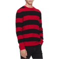 thumbnail image 2 of Suéter Calvin Klein de Cable a rayas para hombre Rojo Grande Pull-over, 2 of 2