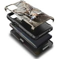 thumbnail image 4 of Nagebee Case for Motorola Moto G Stylus 2021 with Tempered Glass Screen Protector (Full Coverage), Belt Clip Holster with Built-in Kickstand, Heavy Duty Protective Shockproof Armor Rugged Case (Deer), 4 of 6