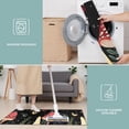 thumbnail image 6 of Red Mushroom Butterfly Black Pattern Kitchen Rugs Sets Of 3,Kitchen Runner Rugs Non Skid Washable,Decorative Kitchen Floor Mats for Kitchen,Sink,Laundry,17"x30"+ 17"x47" + 17"x59", 6 of 6