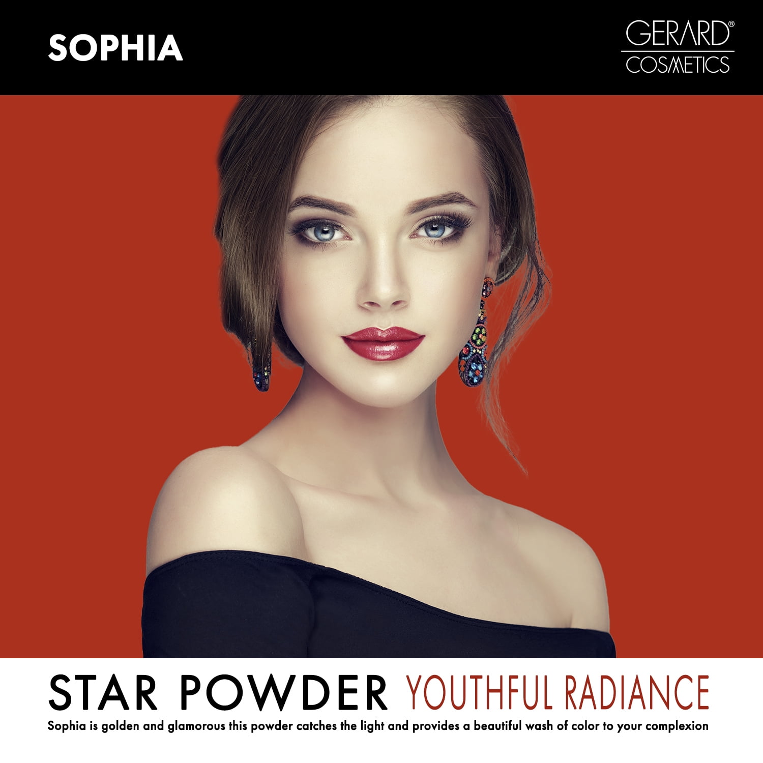 Gerard Cosmetics Star Powder - Champagne Highlighter Makeup - Sophia