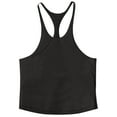 thumbnail image 6 of GERsome Men's Tank Tops Y-Back Gym Fitness Muscle Tee Workout Training Running T-Shirts Athletic Quick Dry Tops S-2XL, 6 of 7