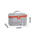 thumbnail image 3 of Vikakiooze Holiday Open Lid Cosmetic Bag Travel Large Capacity Cosmetic Bag Aesthetics Breathable Mesh Cosmetic Bag Ladies Cosmetic Bag, 3 of 6