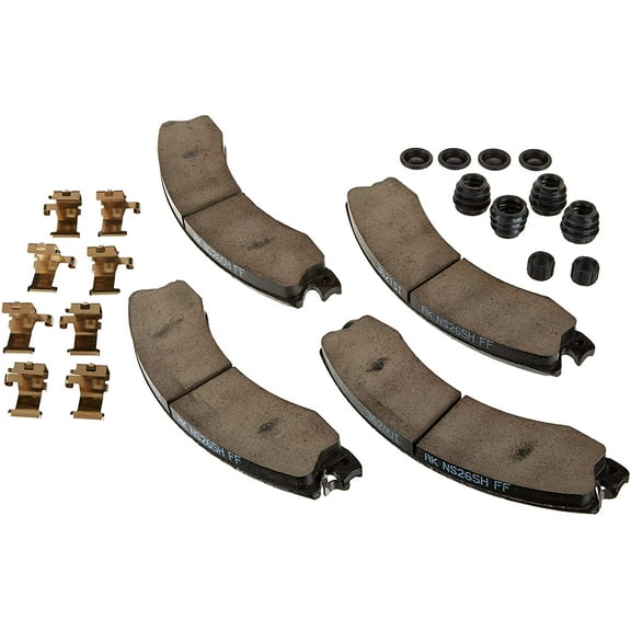 Disc Brake Pad Set Fits select: 2011-2015 CHEVROLET SILVERADO, 2011-2015 GMC SIERRA