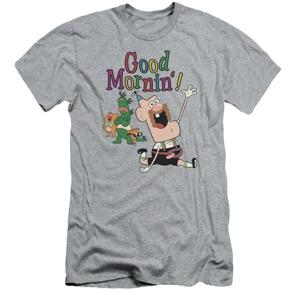 Uncle Grandpa - Good Mornin - Slim Fit Short Sleeve Shirt - X-Large