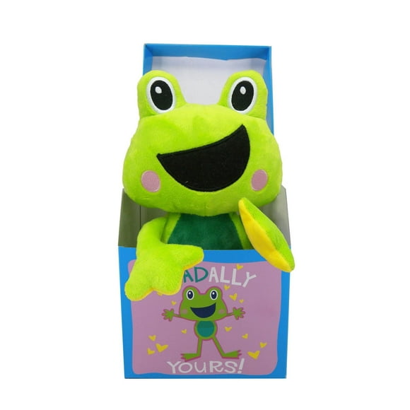 Grenouille dans une boîte cadeau