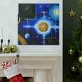 thumbnail image 6 of Starry Night Sky Map - Canvas, 6 of 10