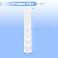 thumbnail image 3 of Unique Bargains Front Fender Arrow Sticker Decoration Motorcycle Warning Reflective Tape Waterproof Pet Reflective Material White 1 Pcs 34 cm x 5.5 cm, 3 of 6