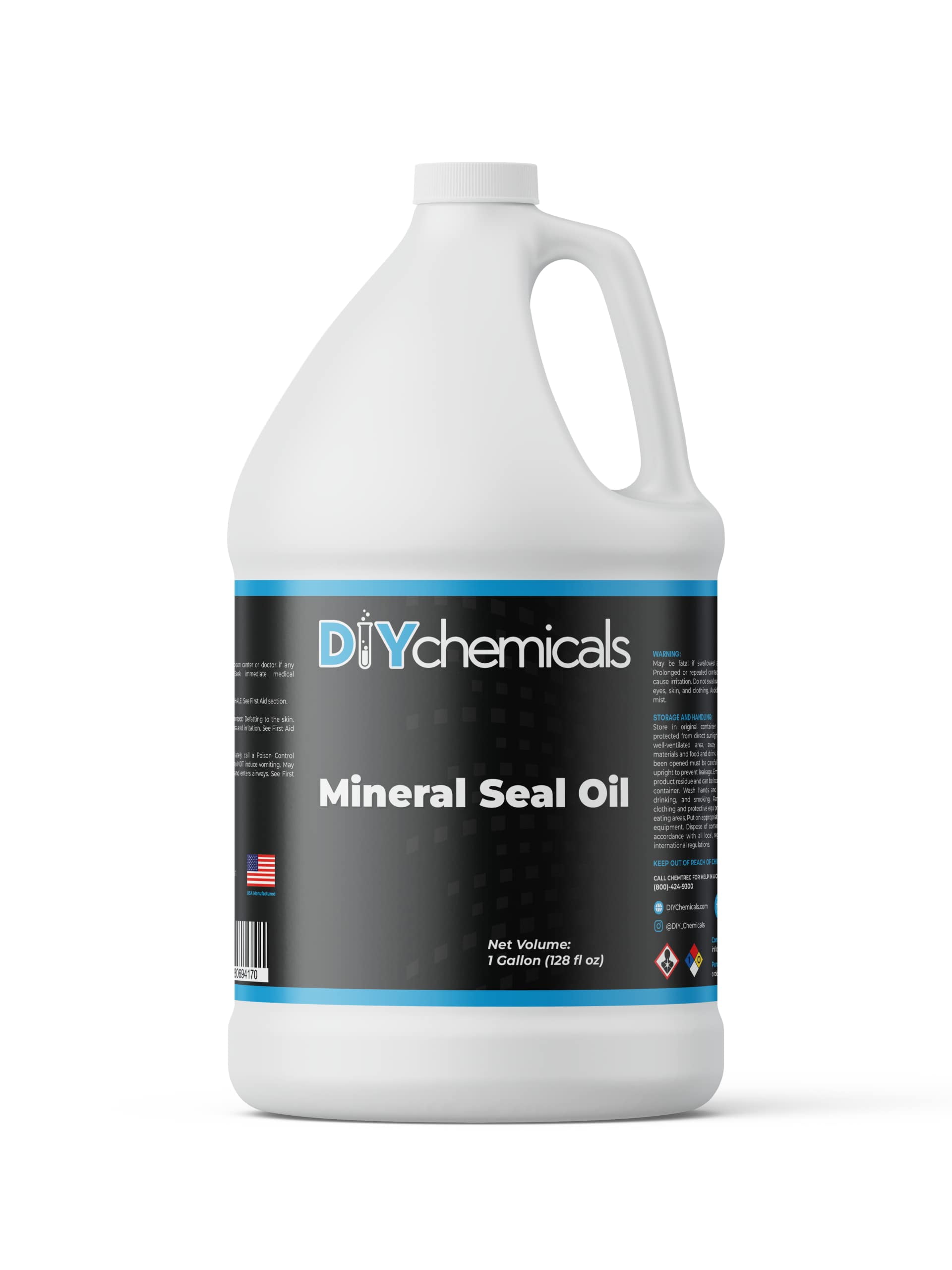 DiyChemicals Mineral Seal Oil Base for Oils, Defoamers and Caulking