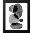 thumbnail image 2 of Sizemore, Natalie 20x24 Black Modern Framed Museum Art Print Titled - Moving Orbs I, 2 of 5