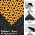 thumbnail image 3 of Yellow Black Dot Sunflower Pattern Kitchen Rugs Sets Of 3,Kitchen Runner Rugs Non Skid Washable,Decorative Kitchen Floor Mats for Kitchen,Sink,Laundry,17"x30"+ 17"x47" + 17"x59", 3 of 6
