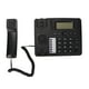 thumbnail image 4 of Teléfono fijo empresarial teléfono con cable de escritorio pantalla LCD botones de memoria para el hogar, 4 of 8