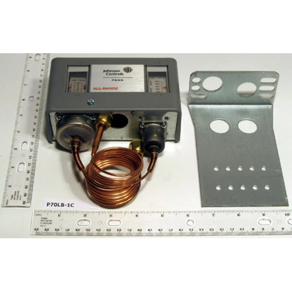 Johnson Controls P70LB-1C - Spst Dual Pressure Control 20/100 Ls Psig Hs 100/5