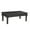 Black, variant on Pemberly Row Farmhouse Carved Solid Wood Coffee Table in White