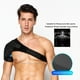 thumbnail image 4 of 1 pieza de hombrera para hombre y mujer | Manga de compresión ortopédica para rotura del manguito rotador, dislocación articular y otras lesiones | Faja de soporte para el hombro para aliviar el dolor, 4 of 8
