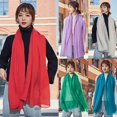 thumbnail image 2 of Bufanda de marca de diseñador para mujer, Hijab, Pashmina, chales para la cabeza, pañuelo para el cuello, Foulard, bufandas negras para hombres qiuyongming unisex, 2 of 2