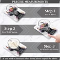 thumbnail image 3 of High Precision Digital Kitchen Scale Tempered Glass Food Scale Multifunction Scale Small Kitchen Appliances Cute Black Cow, 3 of 7