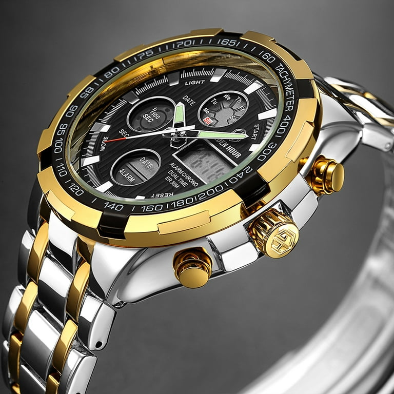 Golden hour wrist watch sale