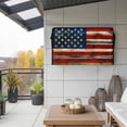 thumbnail image 2 of Outdoor TV Cover 58x37x4.5in, Retro American Flag Star and Stripe Weatherproof TV Screen Protector with Zipper, Farmhouse Wooden Plank Outside Television Cover Fits Up to 60-65", 2 of 9