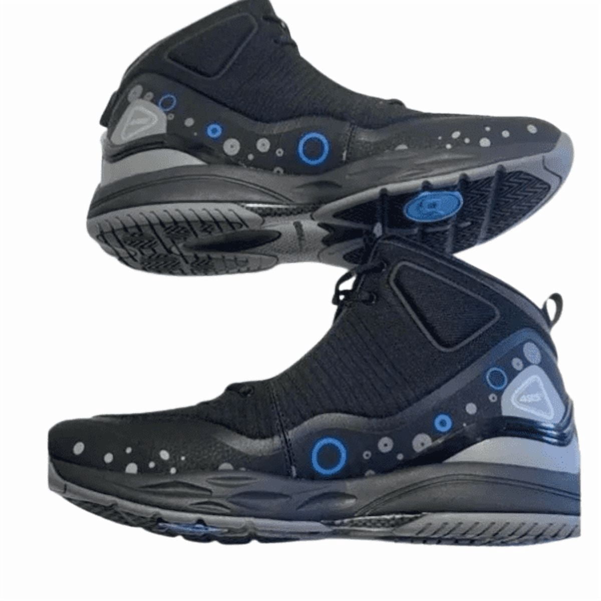 Q4 Sports Basketball Shoes Mens Size 10.5 High Top Athletic Sneakers Q4 Sports Shoes Size 11 Steel Grey Vibrant Orange Black  main image 4