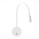 thumbnail image 4 of Lámpara de lectura de pared negra de 3 W, lámpara de escritorio de aluminio con cuello flexible y ajustable, lámpara de noche con interruptor LED, cuidado de los ojos, 4 of 5