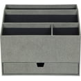 thumbnail image 4 of Bigso Greta Desktop Organizer | Durable Office Desk Organizer | Grey, 4 of 5