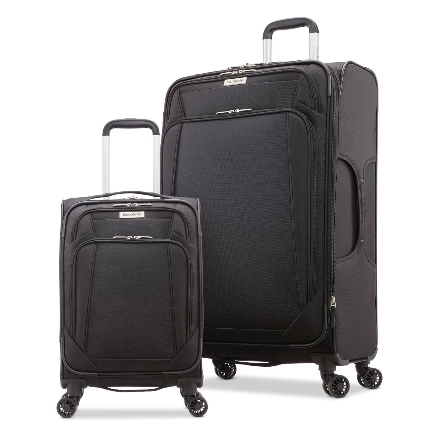 Samsonite Serene LTE Softside Spinner Luggage 2-Piece Set, Black ...