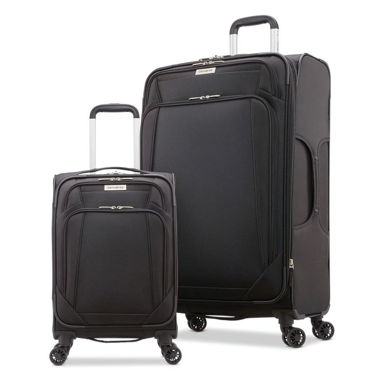 Samsonite Serene LTE Softside Spinner Luggage 2-Piece Set, Black