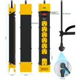 thumbnail image 4 of CRST Surge Protector Heavy Duty Metal Power Strip 7 Outlets with 45° Flat Plug 9 Feet Long Extension Cord Holder Included, 1350 Joules, ETL Listed, 4 of 6