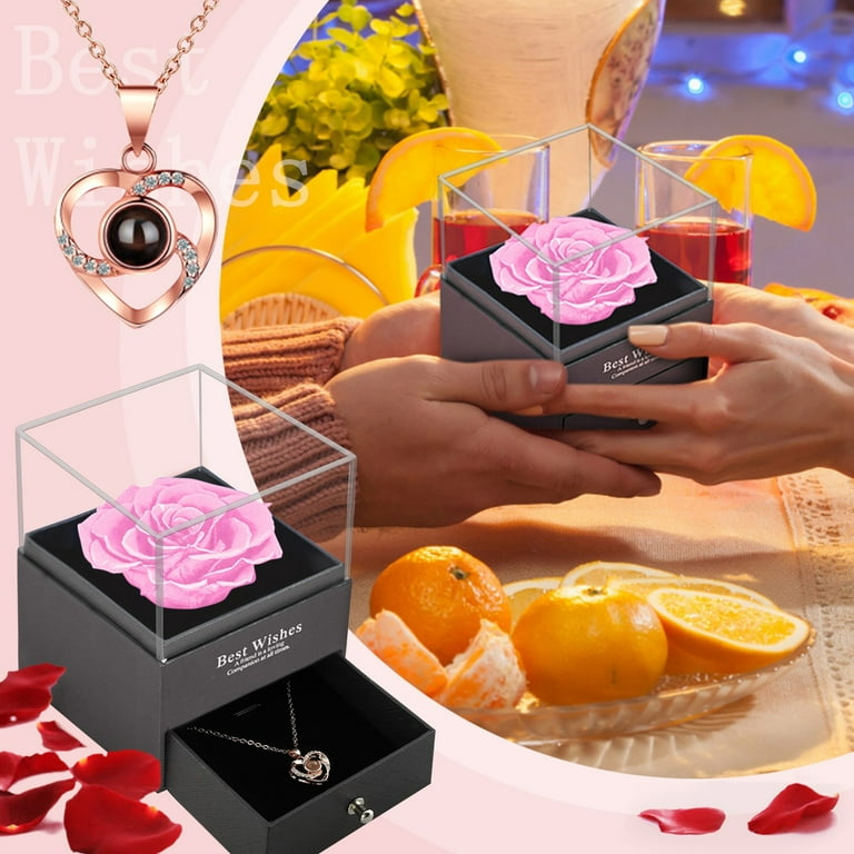 Everlasting online flower necklace