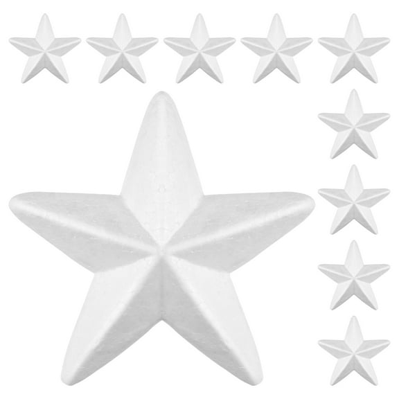 TEHAUX Christmas Ornaments White Holiday Decorations for Tree and Home