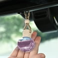 thumbnail image 5 of CxhicLuv Car Hanging Perfume, Auto Pendant Fragrance, 10mL Natural Plant Aroma Pendant for Rearview Mirror, Car Aromatherapy Accessories, Fast Diffusion & Long-lasting Scent, Car Owners, Purple, 5 of 6
