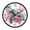 Cute Cartoon Sea Turtle, variant on Voice Activated Clock with Glow Light 12 Inch Large Silent Wall Clock Battery Operated for Home Decor Cute Cartoon Sea Turtle