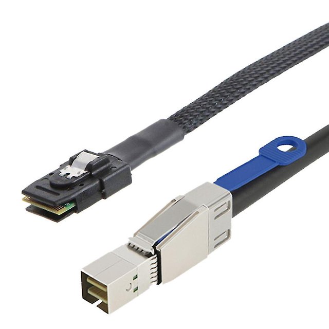 Cable adaptador Mini Hd a Mini 36pin Sff-8644 a Sff-8087 Cable de disco duro de servidor 12gbps 3.33tf/1m