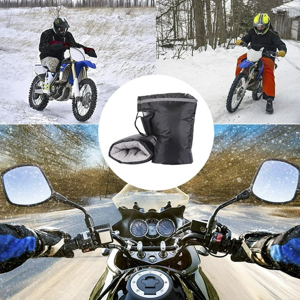Manchon scooter moto hiver froid - Équipement moto