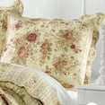 thumbnail image 2 of Global Trends Antique Rose Quilted Pillow Sham, 2 of 5