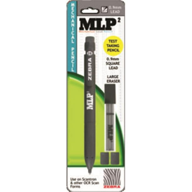 Zebra Pen Corp 55301 MLP2 Carré Plomb Crayon Mécanique.9mm Asst