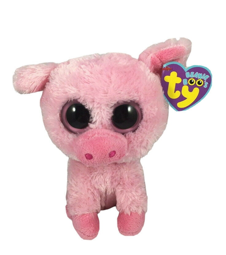 Ty Beanie Boos Corky the Pink Pig Piggy 6” New Mint with Tag Rare from